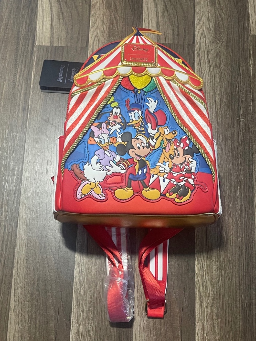 Mickey and Friends Circus Big Top mini backpack  Loungfly